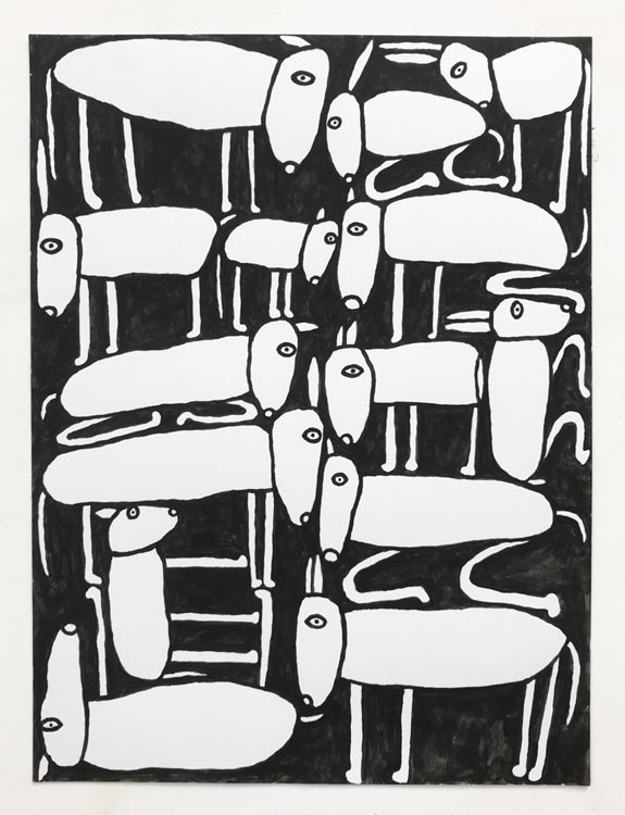 Rebecca Doughty - 'Covid Crowd 7/1/20'