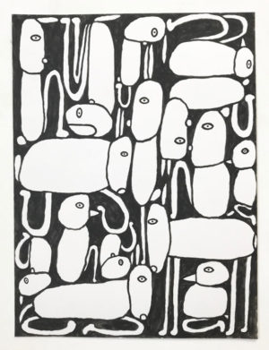 Rebecca Doughty - 'Covid Crowd 7/6/20'