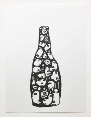 Rebecca Doughty - 'Messy in a Bottle'