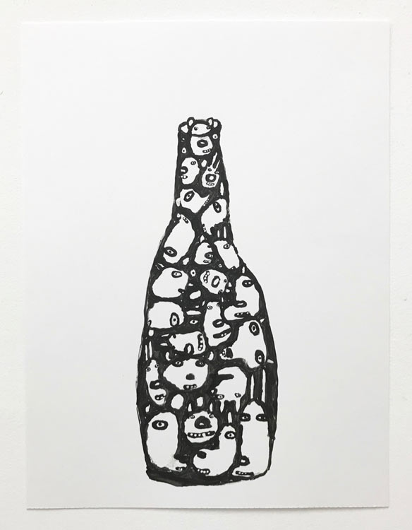 Rebecca Doughty - 'Messy in a Bottle'