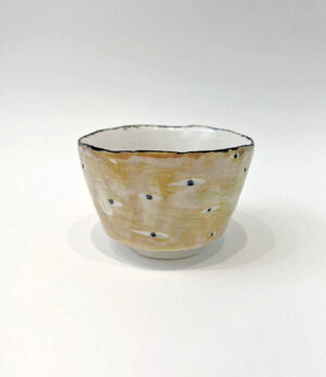 OH Clay, 'Peep Pot: Ochre"