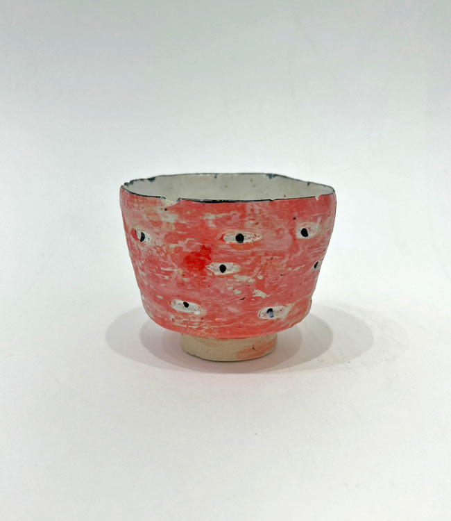 OH Clay - 'Peep Pot - Bright Red'
