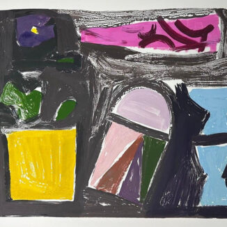 Nancy Gruskin - ‘Pansy, Box, Egg Cups’'