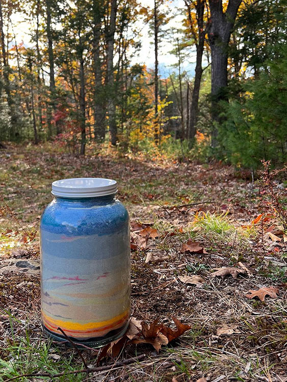 Carly Glovinski - 'Canning the Sunset (Appledore)'