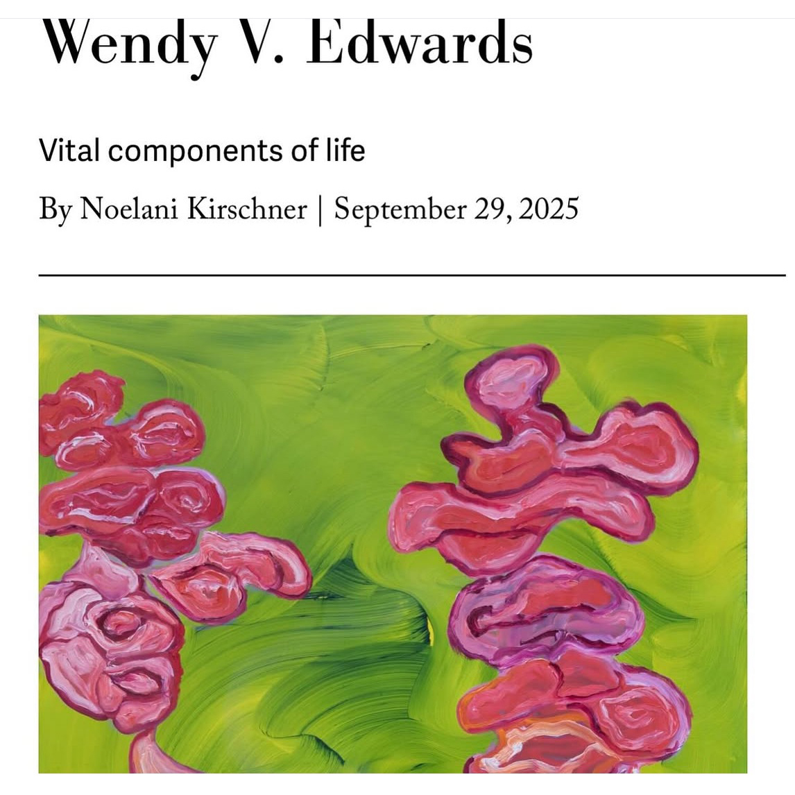 Wendy Edwards interviewed by The American Scholar magazine